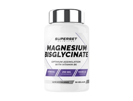 Bisglicinato De Magnésio Superset Nutrition (90 Cápsulas)