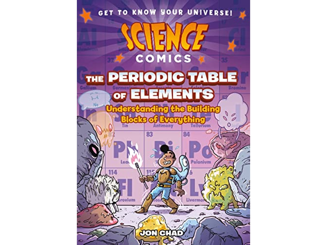 Livro Science Comics The Periodic Table of Elements de Jon Chad (Inglês)