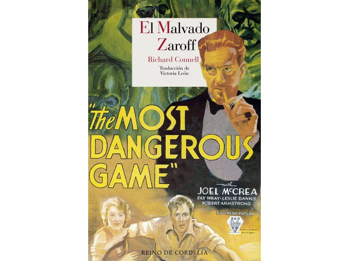 Livro El Malvado Zaroff de Richard Connell (Inglês)