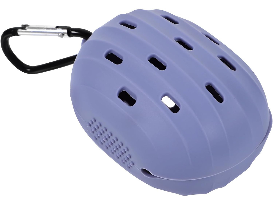 Estojo De Esponja De Maquiagem Compacto E Portátil Em Silicone