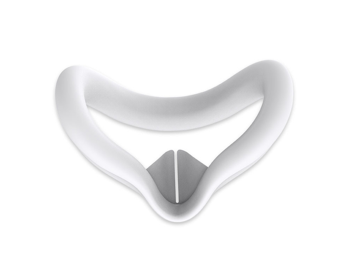 Capa Protetora Para Meta Quest 3s, Acessório De Almofada Silicone (branco) Cuich