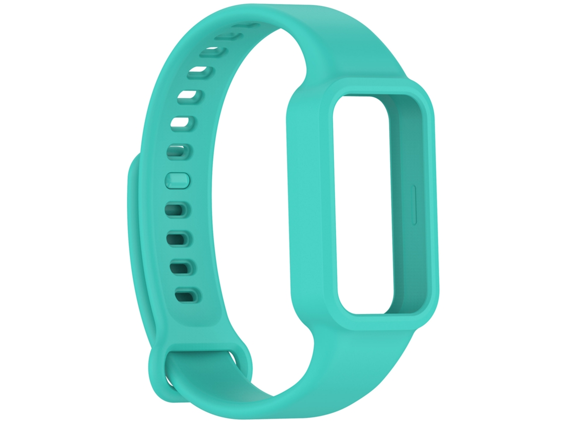 Pulseira De Silicone Para Xiaomi Band 9 Active Verde Claro Panoona