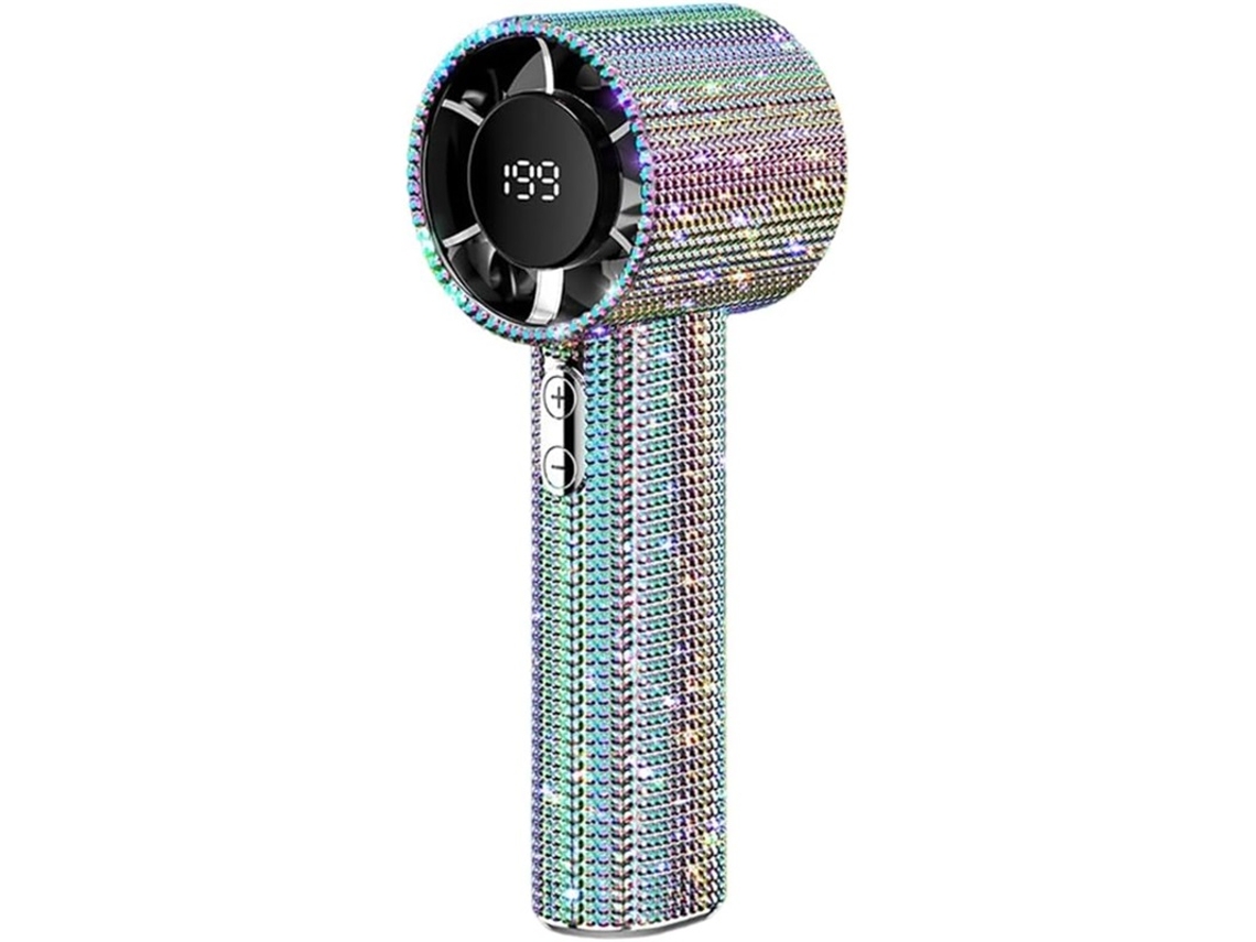 Mini Turbo 199 Vel Strass Display Digital Usb Longa Duração