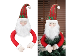 Decoração Natalícia com Boneco de Natal, Árvore e Estrela LAXISCREED