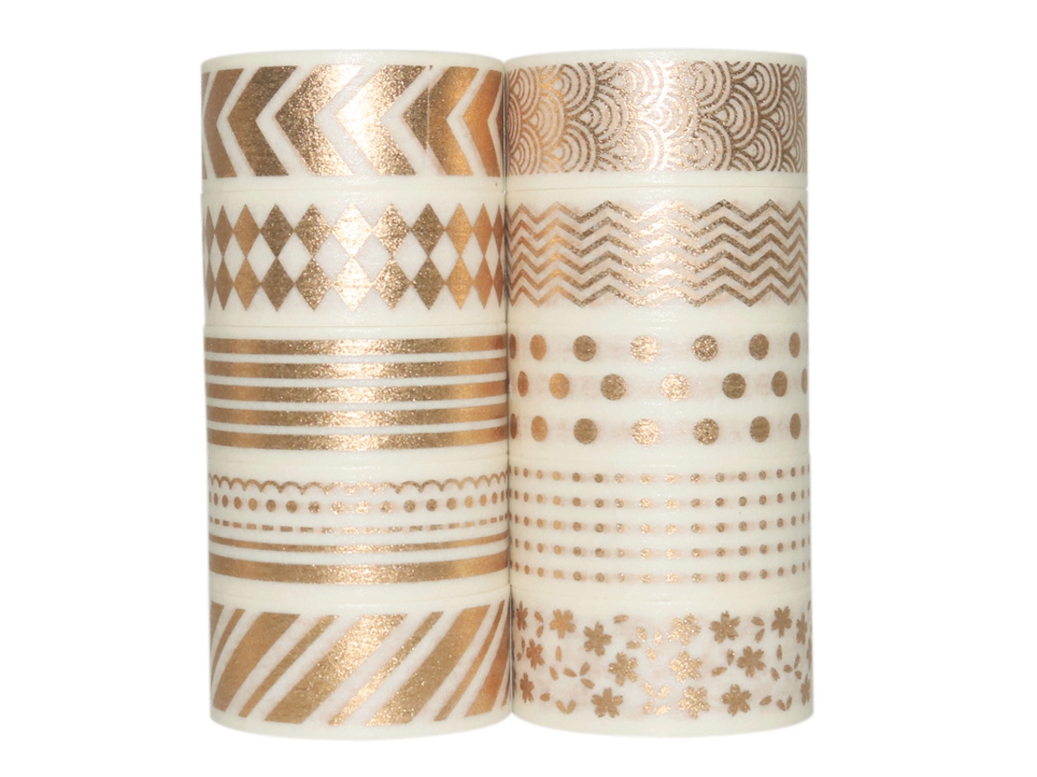 Fita Adesiva Washi, 20 Rolos, Fitas Decorativas Washi Artesanato