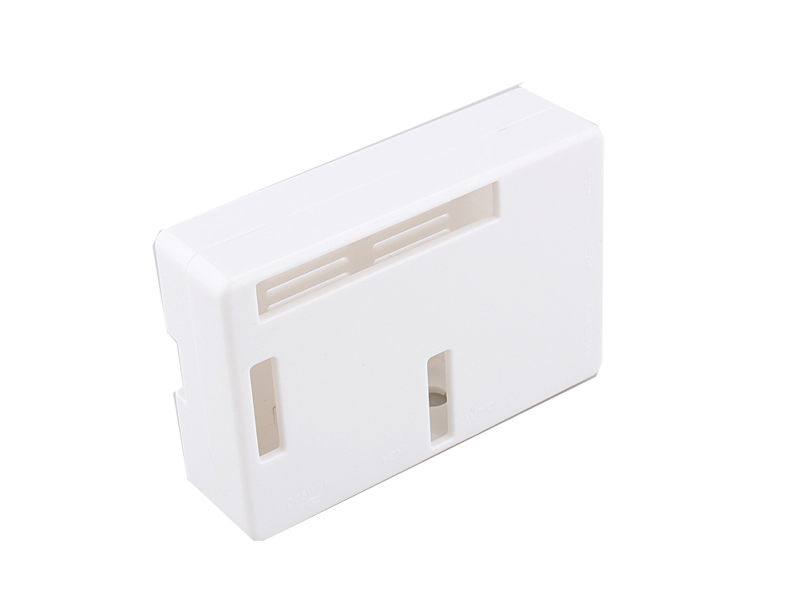 Capa Abs Branco Raspberry Pi LAXISCREED