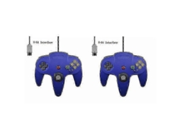 Pacote Com 2 Controles Com Fio Vintage De 64 Bits Para N64, Para Substituição De Gamepad De Jogos Retrô Ly Ebike