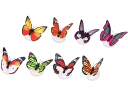 Conjunto De 8 Peças Luzes Noturnas Gatuida, Adesivos Parede,