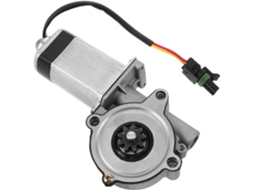 Motor de Passagem para Motorhome Degrau em Metal Prateado, Atuador