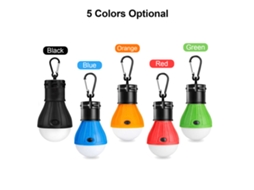 Lâmpada Led Portátil para Acampamento com Clip, 3 Modos | S/MARCA