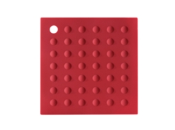 Tapetes de Silicone Vermelhos LAXISCREED para Cozinha e Mesa 18*1
