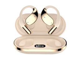 Fones De Ouvido Com Tradução Ai Sem Fio Com Condução De Ar Bluetooth Fones De Ouvido Abertos Sem Dor Com Estojo De Carregamento Led Para Neg