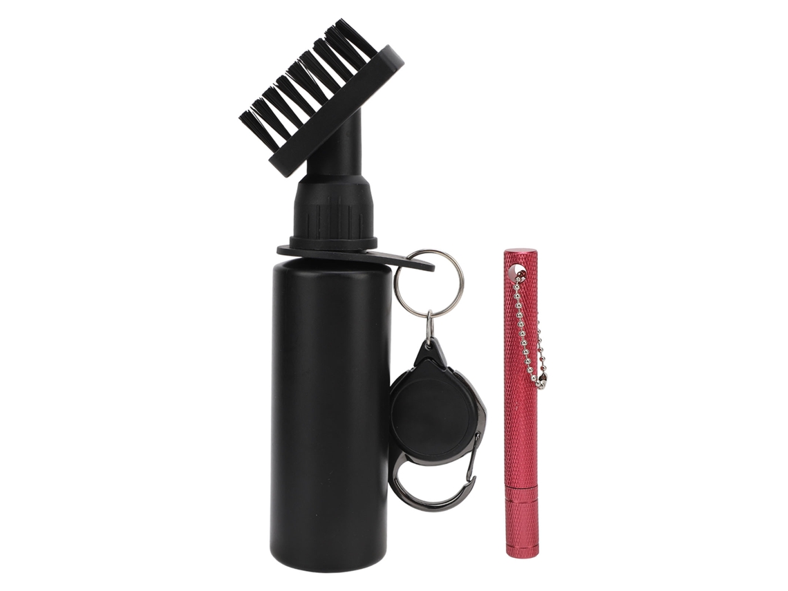 Club Cleaner Brush 150ml Anti Leakage Club Water Brush With Groove Sharpener Tool For Course Essentials Accessories Red LAXISCREED