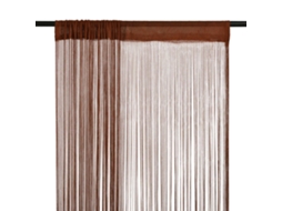 String Curtain, String Curtains Vidaxl Marrom Tecido (100 Cm)