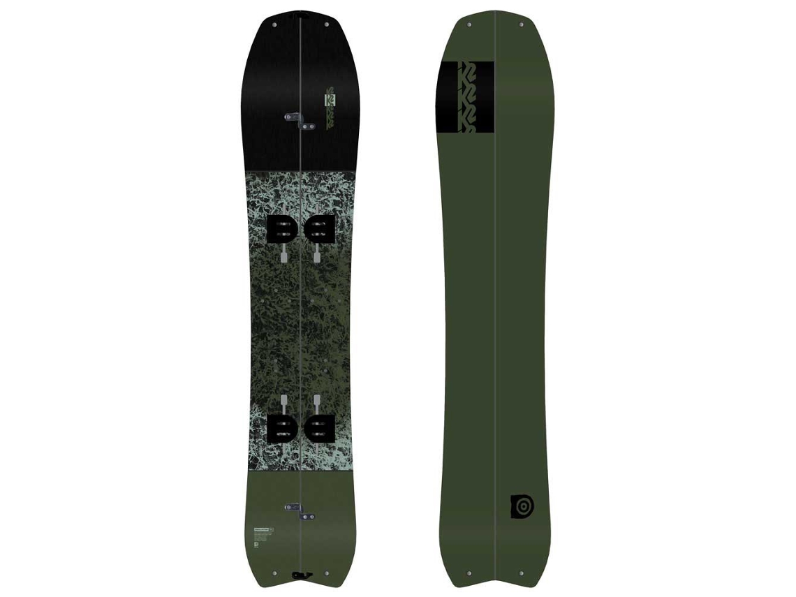 K2 SNOWBOARDS Quadro Dividido Isolator Verde 158