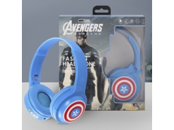 Auriculares Marvel Capitão América Bluetooth 5.0 Universal Sem Fio