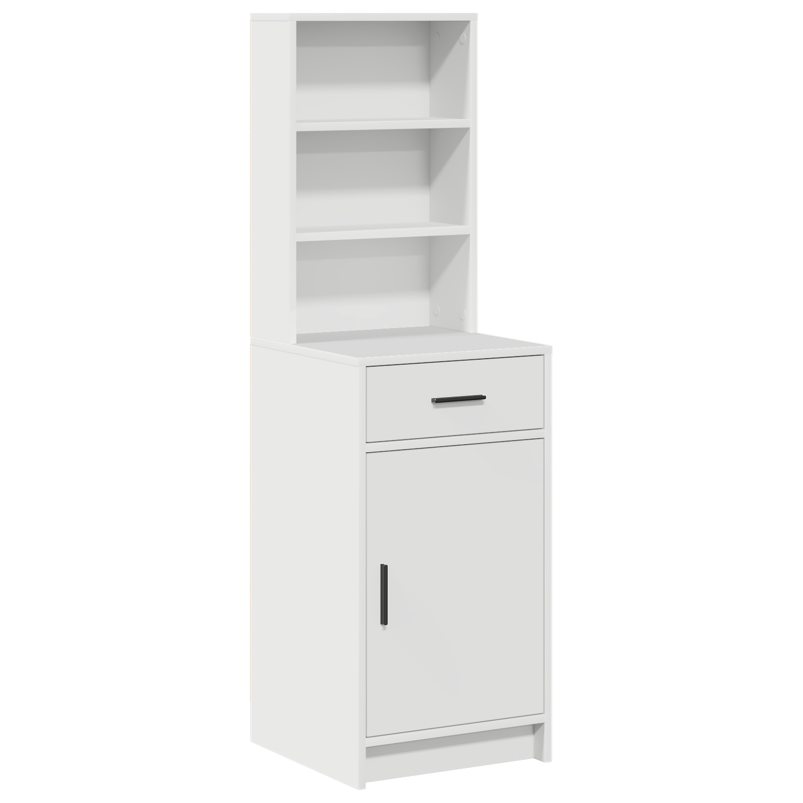 Conjunto 1 Buffê Vidaxl Branco Derivados De Madeira (41 X 40 X 135 Cm)