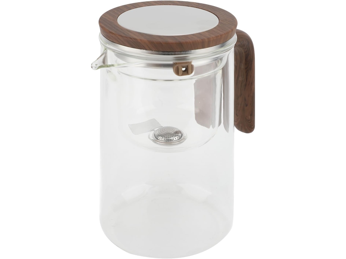 Bule E Tampa De Vidro, Bule De Vidro Com Infusor, Bule Transparente