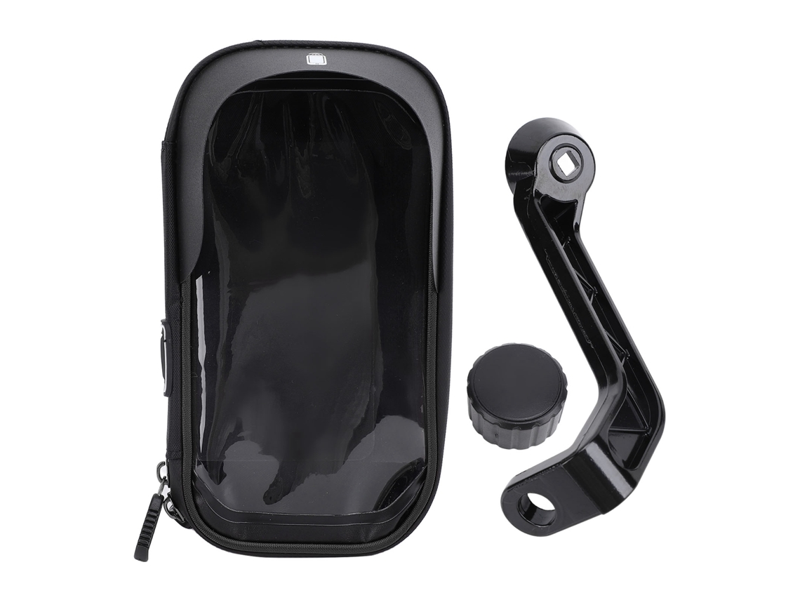 Mali bolsa para Celular de Bicicleta Resistente À Água com Tela Sensível Ao Toque Giratória 360° e Protetor Solar