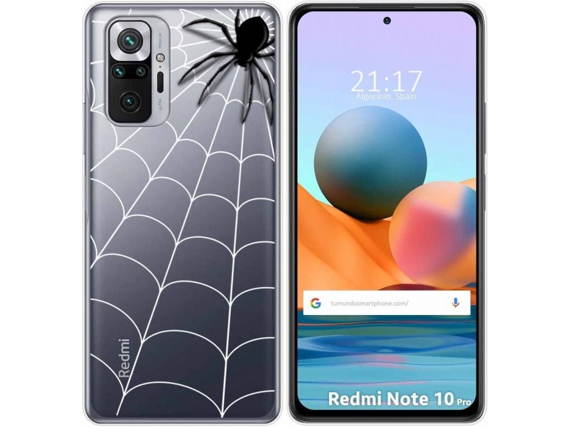 Capa Xiaomi Redmi Note 10 Pro TUMUNDOSMARTPHONE Aranha Multicor