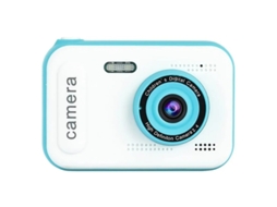 Mini câmera digital para crianças, câmera de vídeo digital 1080p com lente dupla e tela IPS de 2,4 polegadas, branca Yizhood