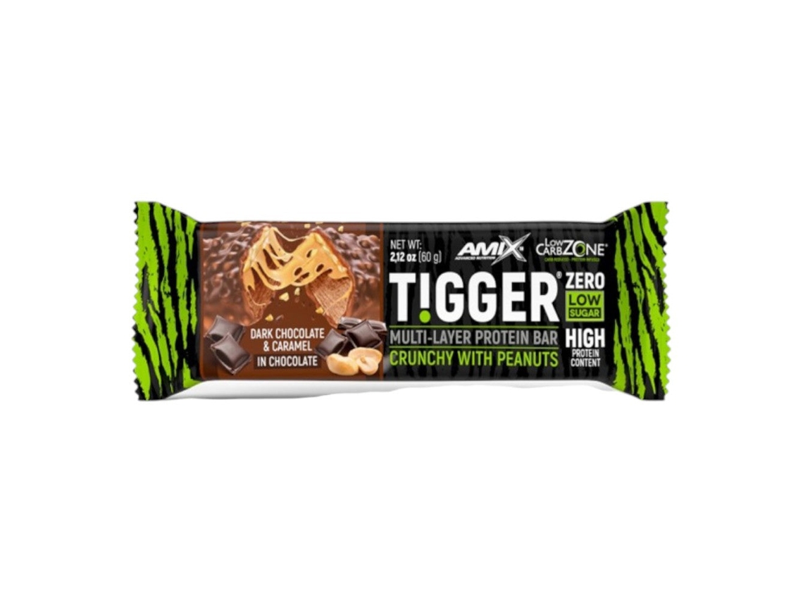 Tigger Zero Protein Bar 60 Gr 1 Ud. Amix Nutrition