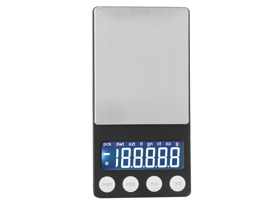 Mini Balança Digital Portátil para Joias, Precisa com Resolução de 200g/0,01g