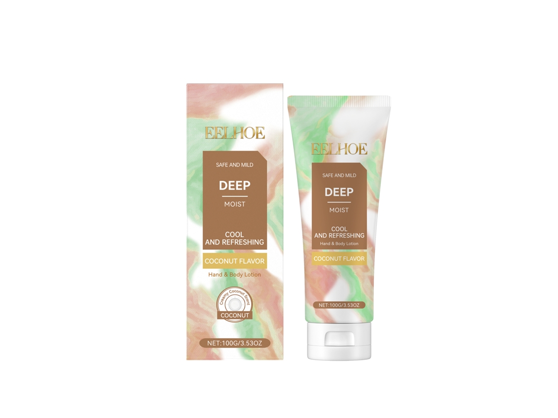 Loção Corporal Hidratante Coco LAXISCREED para Pele Suave e Perfuma
