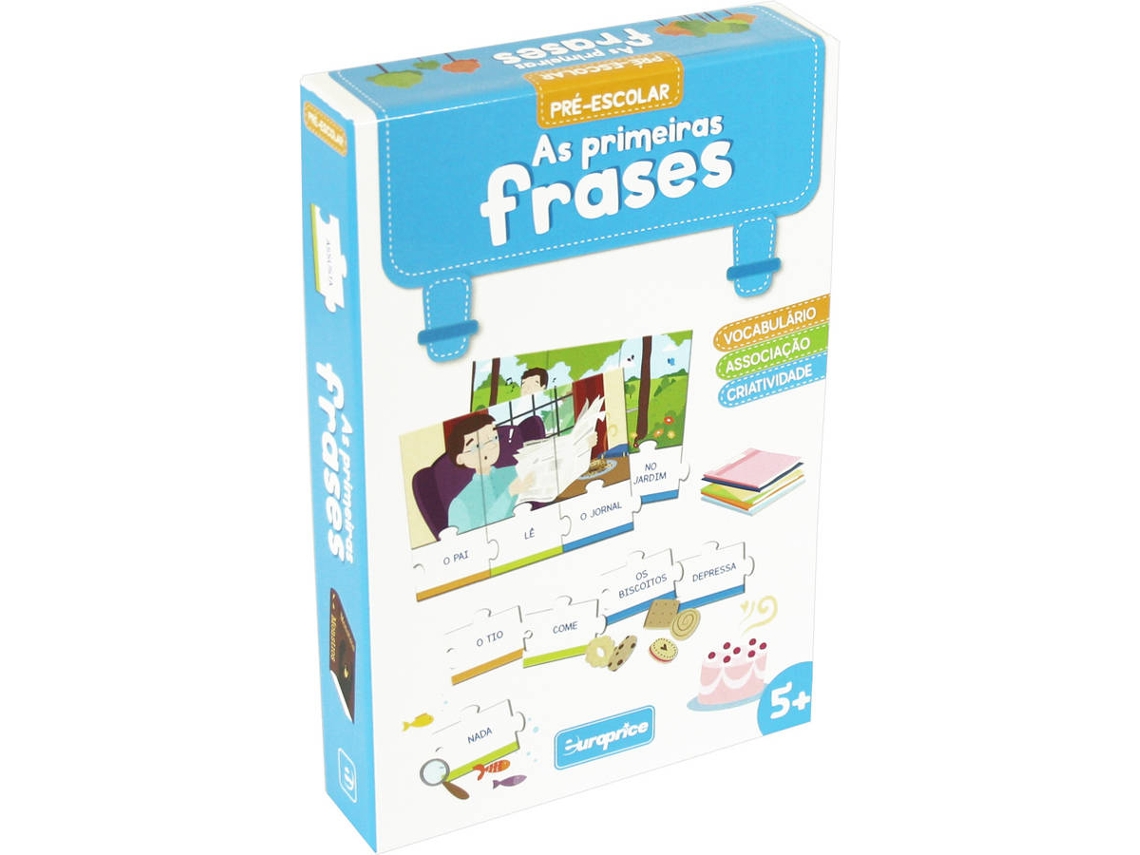 Jogo Educativo EUROPRICE As Primeiras Frases (Idade Mínima: 3 Anos)