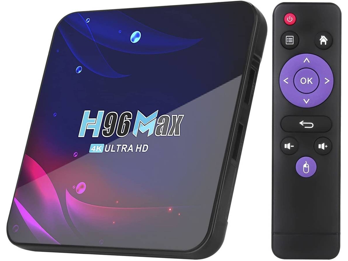 Box Smart TV CHRONUS H96max0111 (Android - 2 GB RAM - Preto)