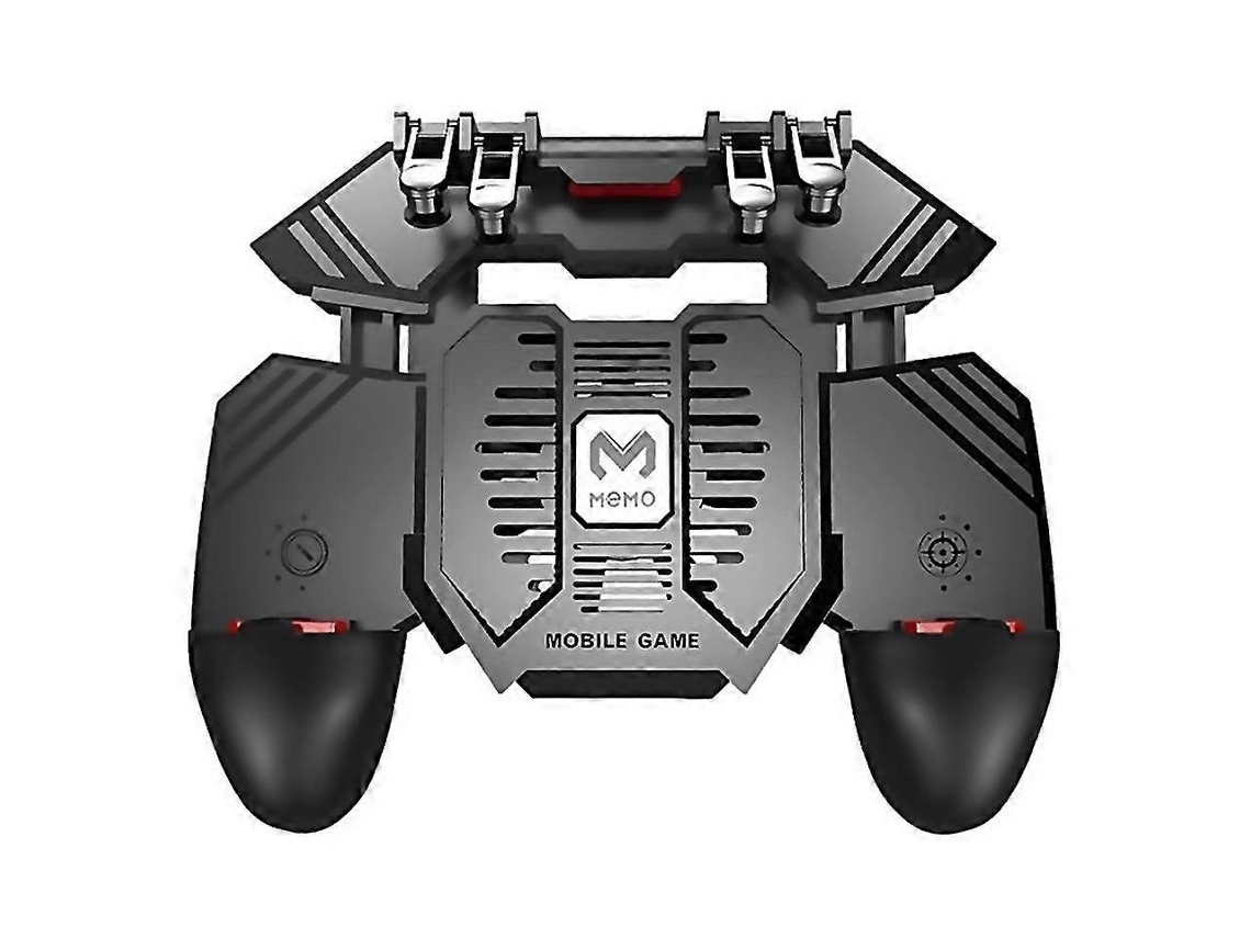 Para Memo Ak77 Game Trigger Phone Cooler Fan Game Controller Pubg Controller Com Ventilador Pubg Mobile Hengjian