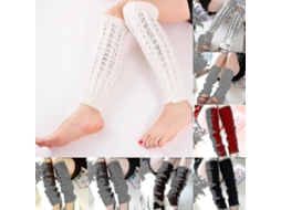 2026 calentadores de Piernas para Mujer Tejidos a Punto Cable Invierno Calientitos Medias Leggins Bufandas para Botas Srbtv