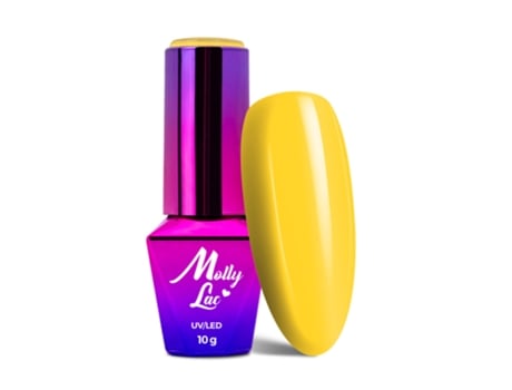 Professional 10ml Hybrid Gel Polish In Tequila Sunrise Hue Mollylac