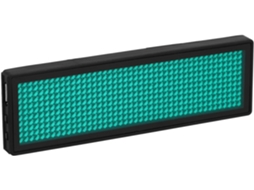 Placa De Led Recarregável Coheali Para Karaokês E Bares, Distintivo De Plástico Leve Com Bateria 400mah E Sinal Digital
