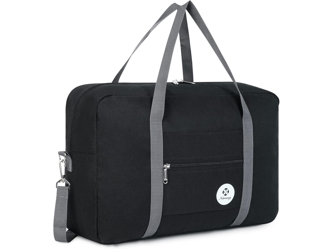 Mala de viagem dobrável 45x32x16, com alça de ombro, feminina, 25L, AQUAFORGE