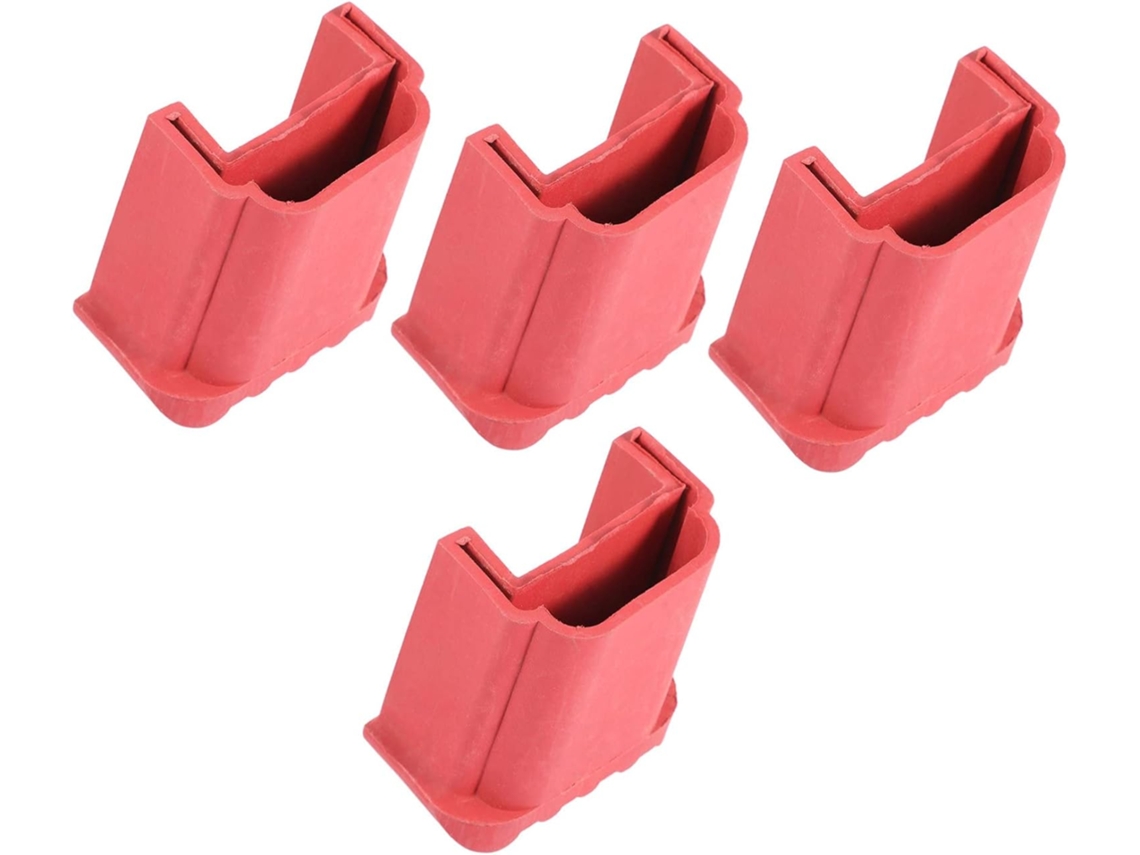 Conjunto De 4 Protetores Alumínio Antiderrapantes Para Pés Escada, Capas Resistentes E Duráveis Para Escadas Domésticas