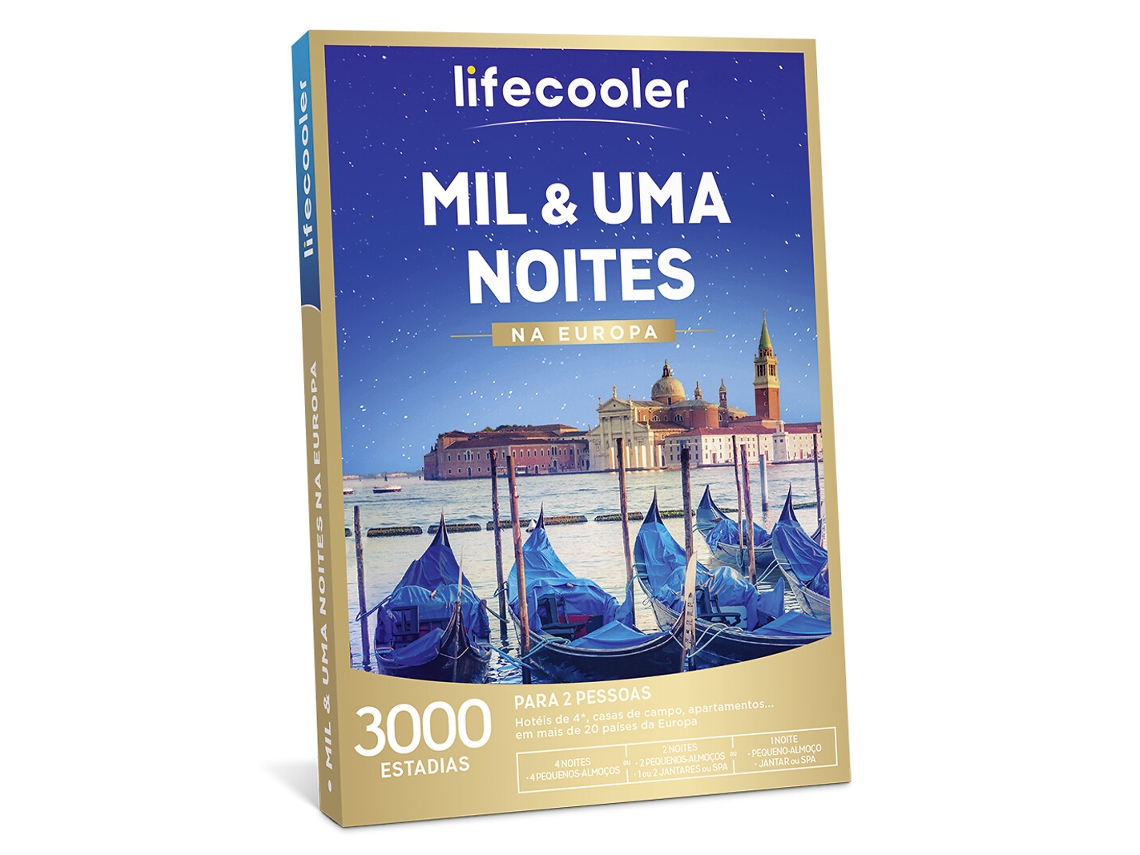 Pack LIFECOOLER Mil & Uma Noites na Europa