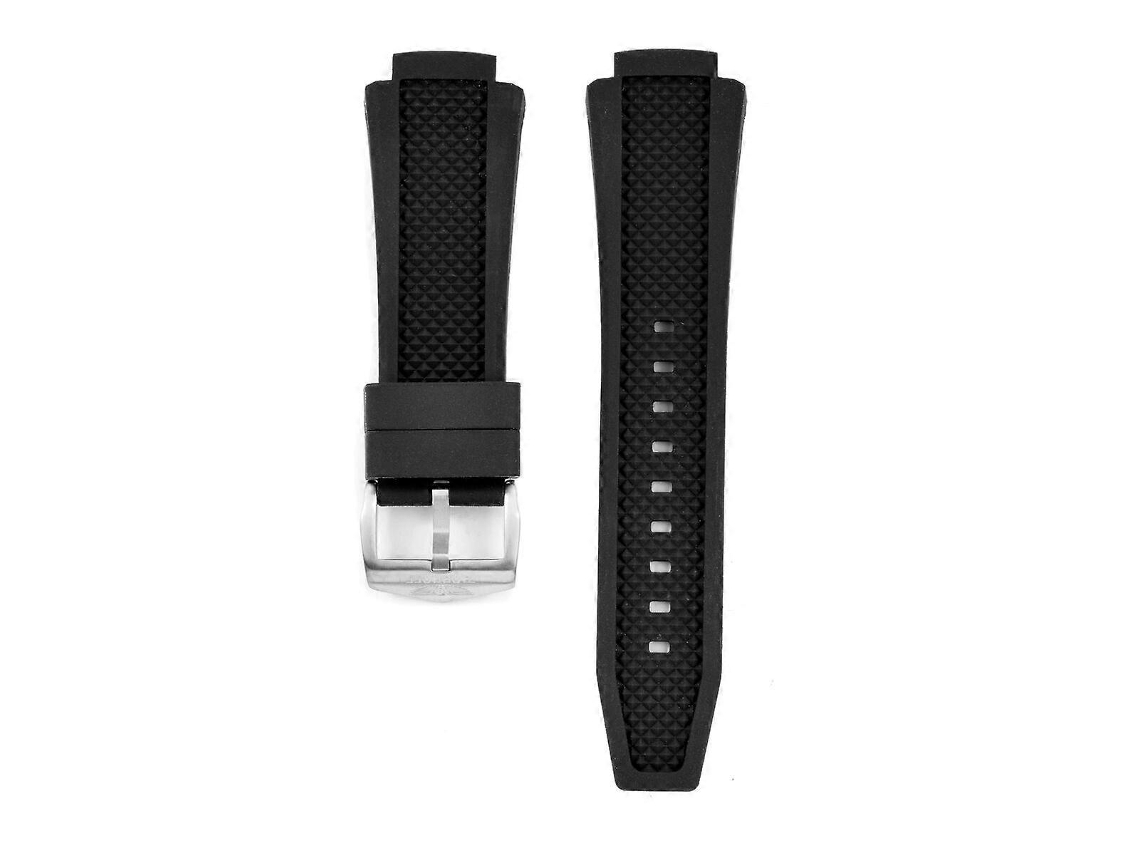 Pulseira De Relógio Preta Bobroff Bfs031 Olysi Shop