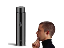 Barbeador Elétrico Feihong Mini Portátil Recarregável Para Carro, Aparador De Barba Profissional Para Homens, Ideal Para Cortes De Cabelo E Barbe