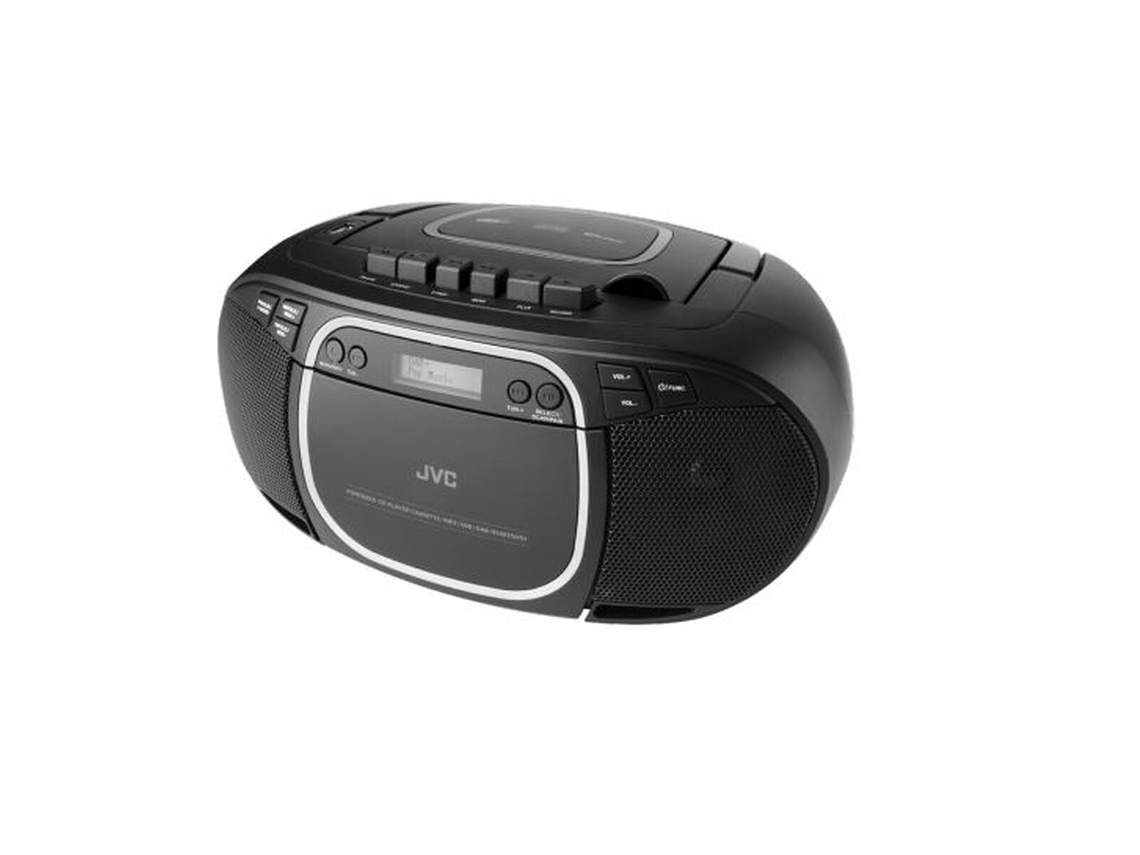 Rádio JVC Rc-E561B-Dab Preto Bluetooth 3 W