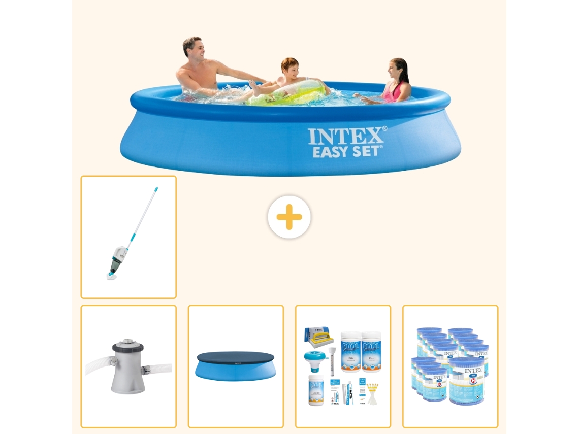 Intex Piscina Easy Set Redonda - 305x61 Cm - 6-peças Scb19