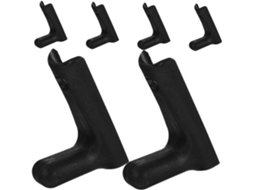 Conjunto de 6 Suportes de Parede BESPORTBLE para Halteres, Resistentes com Ganchos S/MARCA