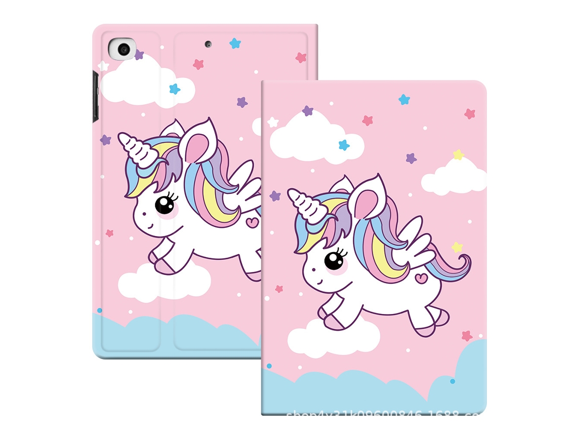 Capa Para Ipad Pro 2024 De 11 Polegadas, Capa Protetora Flexível De Tpu Com Estampa De Unicórnio. Siurn