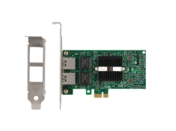 Placa De Rede De Porta Dupla Ethernet Gigabit Pci-e Para Desktop Intel 82575eb
