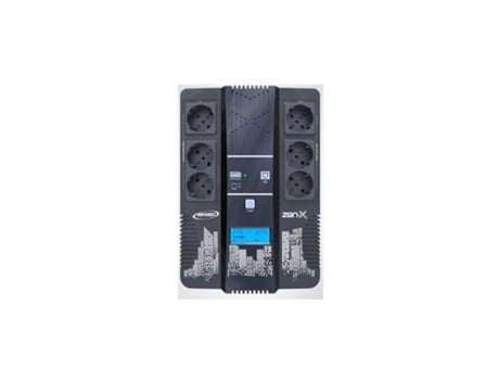 Infosec Zen-X 800 Linha Interativa 0.8 Kva 0.48 W 6 Tomadas Ca