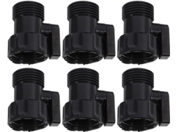 Kit De Reparo Para Mangueira Água 3/4" Com Válvula Fechamento E Alça
