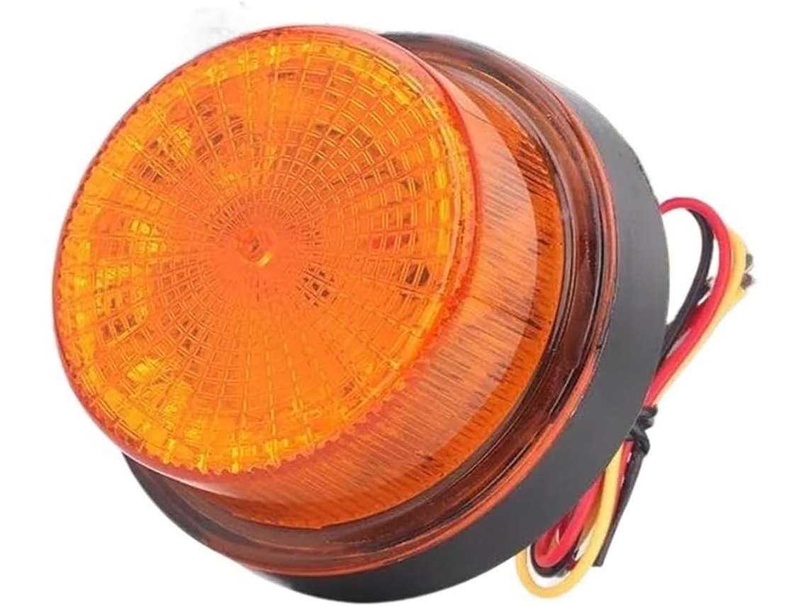 Luz De Advertência Intermitente Led Giratória Genérica Para Espelho Retrovisor, Luz Estroboscópica Intermitente De
