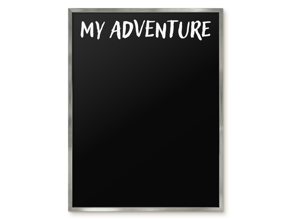 Magnetic Glass Board My Adventure For The Hall Espelharte (60x80 Cm)