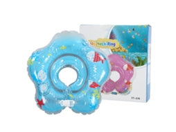 Boia De Natação Inflável Mais Grossa Para Bebês, Equipamento De Natação Para Bebês Com Sinos Para Recém-nascidos, Azul, 8,5 Cm/3,3 -aquaforge