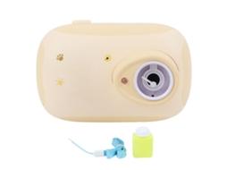 Máquina de Bolhas de Sabão Multifuncional WalshLXq com Câmera Automática e Solução para Bolhas de Sabão para Crianças e Bebês